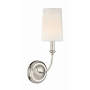 Crystorama Lighting Group Sylvan 16" Tall Wall Sconce Polished Nickel