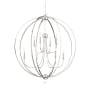 Crystorama Lighting Group Sylvan 8 Light 40" Wide Taper Candle Chandelier Polished Nickel