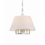 Crystorama Lighting Group Westwood 5 Light 16" Wide Pendant Polished Nickel