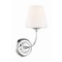 Crystorama Lighting Group Sylvan 13" Tall Wall Sconce Polished Chrome