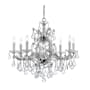 Crystorama Lighting Group Maria Theresa 9 Light 26" Wide Crystal Chandelier with Swarovski Spectra Crystal Accents Polished Chrome