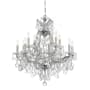Crystorama Lighting Group Maria Theresa 13 Light 29" Wide Crystal Chandelier with Swarovski Spectra Crystal Accents Polished Chrome