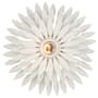 Crystorama Lighting Group Broche 11" Tall Wall Sconce Matte White