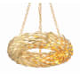 Crystorama Lighting Group Broche 18" Wide 6 Light Ring Chandelier with LED Bulbs Antique Gold