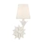 Crystorama Lighting Group Broche 15" Tall Wall Sconce Matte White