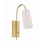 Crystorama Lighting Group Alexa 19" Tall Wall Sconce Aged Brass