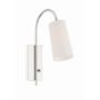 Crystorama Lighting Group Alexa 19" Tall Wall Sconce Polished Nickel