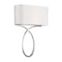 Crystorama Lighting Group Brinkley 2 Light 15" Tall Wall Sconce Polished Nickel