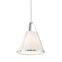 Crystorama Lighting Group Fulton 10" Wide Mini Pendant Polished Nickel