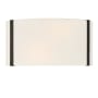 Crystorama Lighting Group Fulton 2 Light 6" Tall Wall Sconce Black