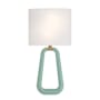 Crystorama Lighting Group Jori 2 Light 20" Tall Wall Sconce with Silk Shade Aged Brass / Green