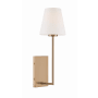 Crystorama Lighting Group Lena 18" Tall Wall Sconce Vibrant Gold