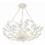 Crystorama Lighting Group Marselle 6 Light 24" Wide Semi-Flush Bowl Ceiling Fixture Matte White