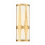 Crystorama Lighting Group Royston 18" Tall LED Wall Sconce Antique Gold