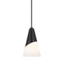 Crystorama Lighting Group Tori 3 Light 9" Wide Mini Pendant Matte Black