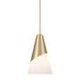 Crystorama Lighting Group Tori 3 Light 9" Wide Mini Pendant Vibrant Gold