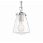 Crystorama Lighting Group Voss 6" Wide Mini Pendant Polished Nickel
