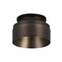 CSL Lighting Luxe 3" Wide Deep Regressed Metal Bezel Distressed Bronze