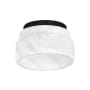 CSL Lighting Luxe 3" Wide Decorative Stone Bezel White
