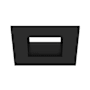 CSL Lighting ECO Downlight 3" Wide Standard Square Trim Black