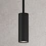 CSL Lighting LED Cylinder 3" Wide 3500K LED Mini Pendant Matte Black