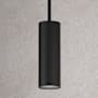 CSL Lighting LED Cylinder 3" Wide 3000K LED Mini Pendant Matte Black