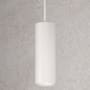 CSL Lighting LED Cylinder 3" Wide 3000K LED Mini Pendant Semi Gloss White