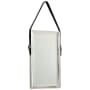 Cyan Design 10" W x 18-1/4" H Rectangular Framed Bathroom Mirror Nickel