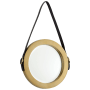 Cyan Design 12" Diameter Circular Framed Bathroom Mirror Antique Brass
