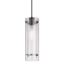 Dainolite Pasha 5" Wide Mini Pendant Matte Black