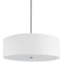 Dainolite Everly 4 Light 20" Wide Pendant Polished Chrome / White