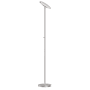 Dainolite Single Light 72" Tall Integrated LED Buffet Floor Lamp Satin Nickel