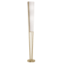 Dainolite Emotions 2 Light 61" Tall Column Floor Lamp Aged Brass