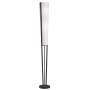 Dainolite Emotions 2 Light 61" Tall Column Floor Lamp Matte Black