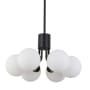 Dainolite Amanda 6 Light 19" Wide Multi Light Pendant Matte Black