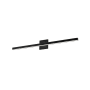 Dainolite Arandel 2" Wide LED Bath Bar Matte Black