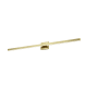 Dainolite Arandel 36" Wide Vanity Light Aged Brass