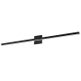 Dainolite Arandel 2" Wide LED Bath Bar Matte Black
