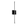 Dainolite Array 5" Tall LED Wall Sconce Matte Black
