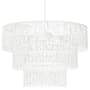 Dainolite Cadelaria 4 Light 40" Wide Waterfall Chandelier White / Matte White
