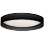 Dainolite Carmen 15" Wide LED Flush Mount Drum Ceiling Fixture Matte Black / White