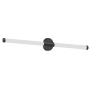 Dainolite Corvette 2 Light 36" Wide LED Bath bar Matte Black