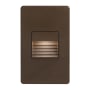 Dainolite Signature 3.3 Watt LED Indoor Step Light Bronze