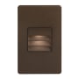 Dainolite Signature 3.3 Watt LED Indoor Step Light Bronze