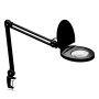 Dainolite 47" Tall LED Arc Table Lamp Black