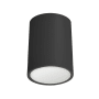 Dainolite Echo 5" Wide LED Flush Mount Ceiling Fixture Matte Black