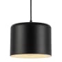 Dainolite Emilia 8" Wide Mini Pendant Matte Black