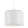 Dainolite Emilia 8" Wide Mini Pendant Matte White