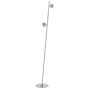 Dainolite Fernanda 51" Tall LED Novelty Floor Lamp Satin Nickel