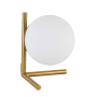Dainolite Folgar 11" Tall Buffet Table Lamp Aged Brass
